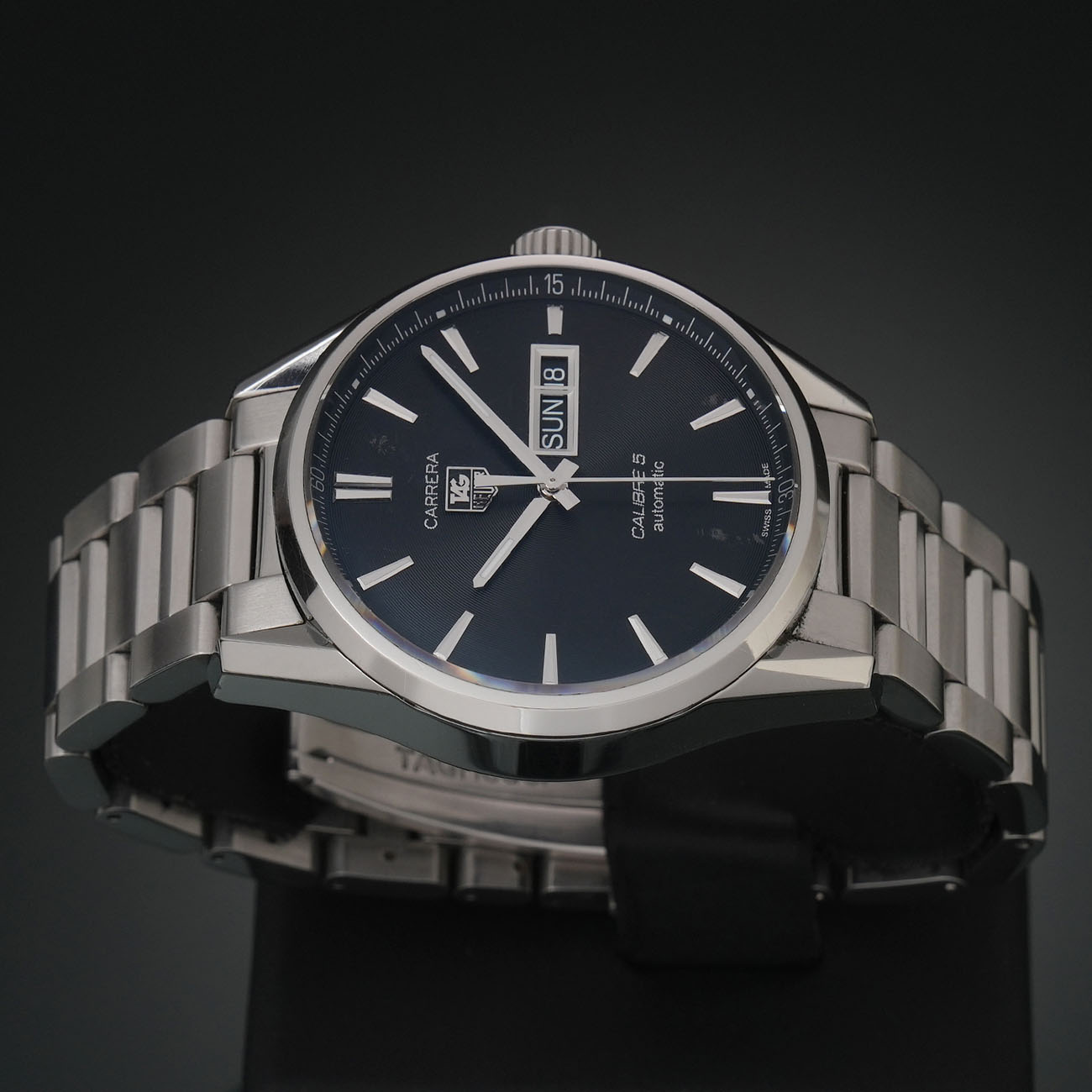 TAG HEUER(USED)태그호이어 WAR201A 까레라 데이데이트